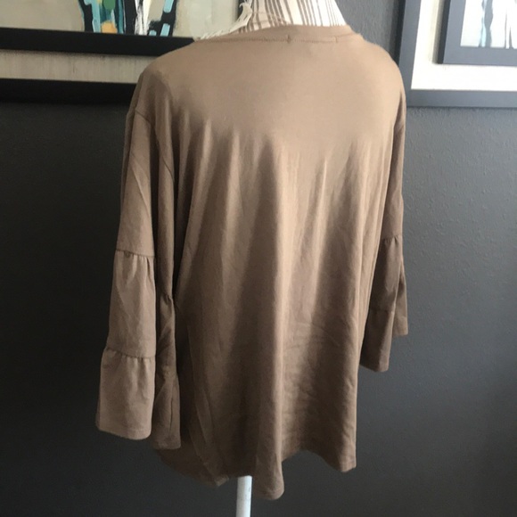 Johnny Was, tiered 3/4 sleeve knit - Picture 8 of 8